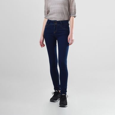 Jean tiro medio bota skinny