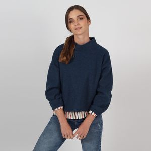 Sweater cuello redondo manga larga