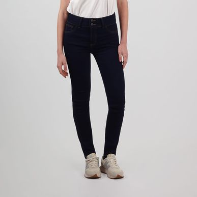 Jean tiro medio bota skinny