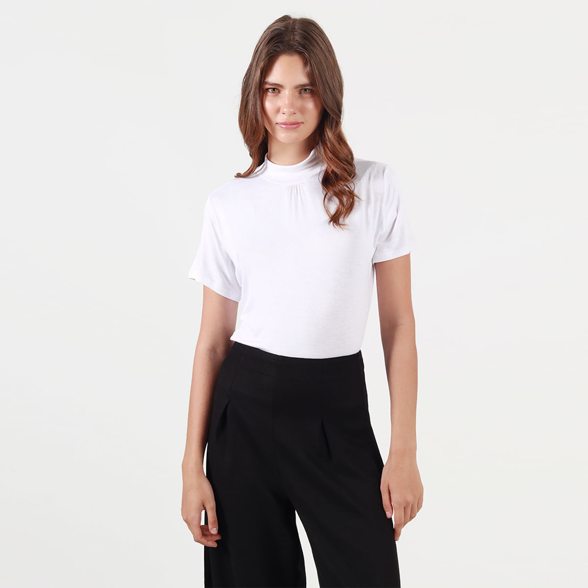 Remera Playera Blanca Dama Png Shirt Playera Blanca Manga