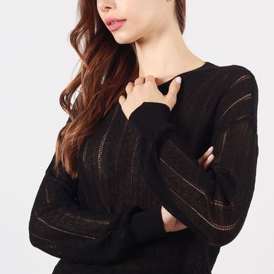 Sweater Cuello Redondo Manga Larga
