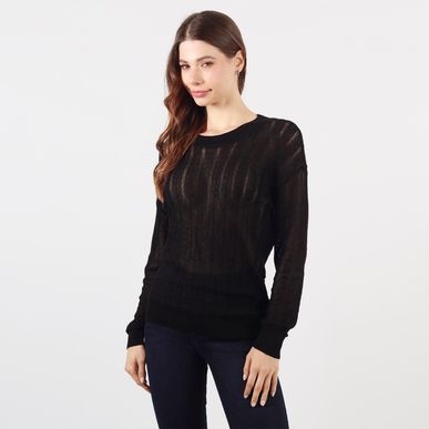 Sweater Cuello Redondo Manga Larga