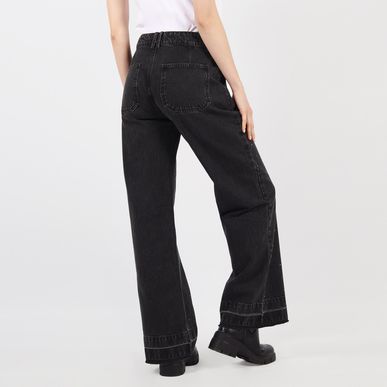 Jean Tiro Alto Bota Flare
