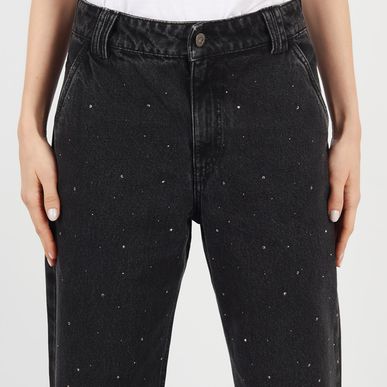 Jean Tiro Alto Bota Flare