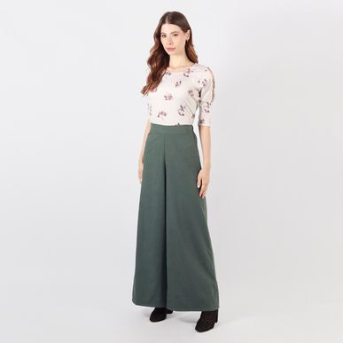 Pantalon Tiro Alto Bota Flare