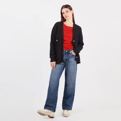 Sweater Cuello Redondo Manga Larga