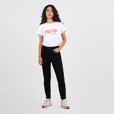 Jean Ilussion Tiro Medio Bota Skinny