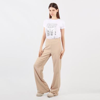 Pantalon Tiro Alto Bota Flare
