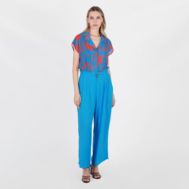 Pantalon Tiro Medio Bota Recta