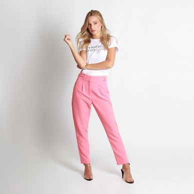 Pantalon Tiro Alto Bota Recta