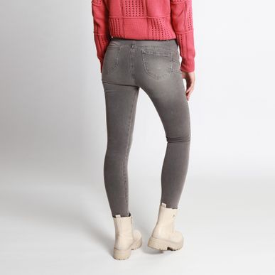 Jean Wonder Tiro Medio Bota Skinny