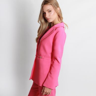 Chaqueta Cuello Solapa Manga Larga