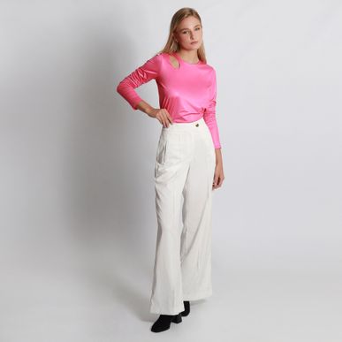 Pantalon Tiro Alto Bota Flare