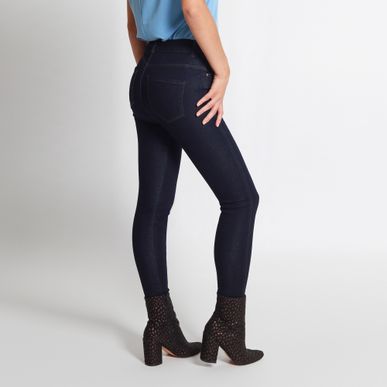 Jean Muse Tiro Medio Bota Skinny