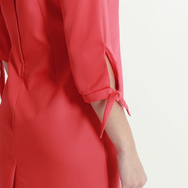 Vestido Cuello Redondo Manga 3cuartos