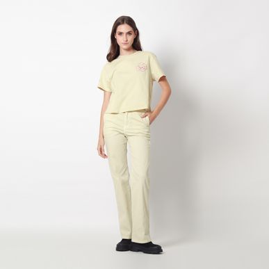 Pantalon Tiro Alto Bota Recta