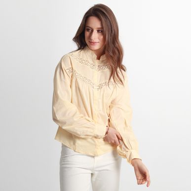 Blusa Cuello Neru Manga Larga
