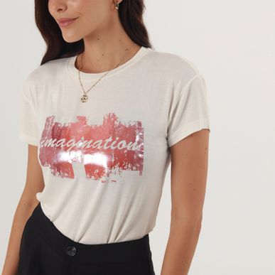 Camiseta Cuello Redondo Manga Corta