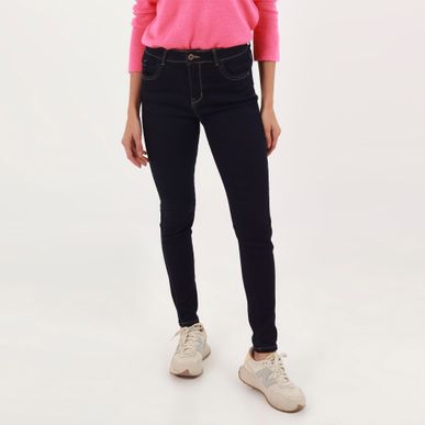 Jean Diva Tiro Medio Bota Skinny