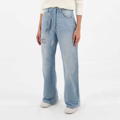 Jean Tiro Alto Bota Flare