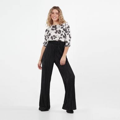 Pantalon Tiro Alto Bota Flare