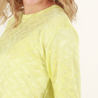 Camiseta Cuello Redondo Manga Larga