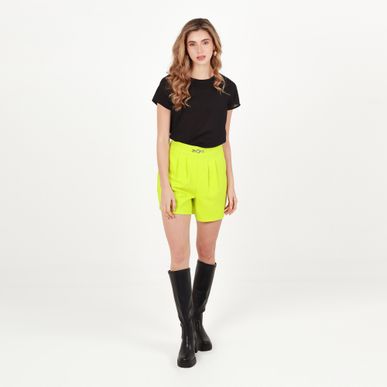 Blusa Cuello Redondo Manga Corta