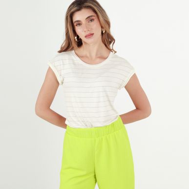 Camiseta Cuello Redondo Manga Corta