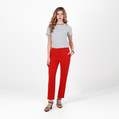 Pantalon Tiro Alto Bota Recta