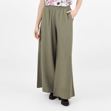 Pantalon Tipo Alto Bota Palazzo