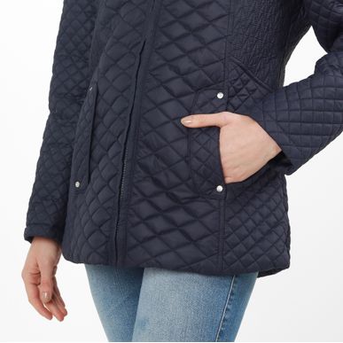 Chaqueta Cuello Alto Manga Larga