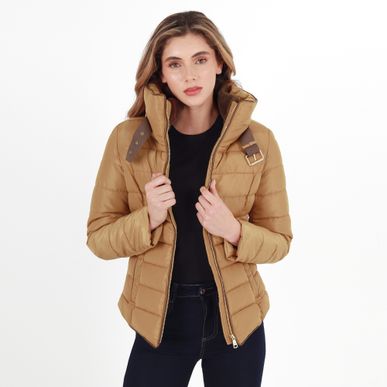 Chaqueta Cuello Tortuga Acolchado