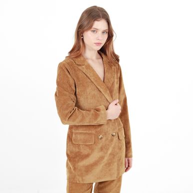 Chaqueta Cuello Solapa Manga Larga