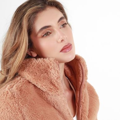 Chaqueta Doble faz Acolchada Suave