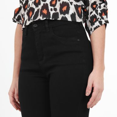 Jean Muse Tiro Medio Bota Skinny