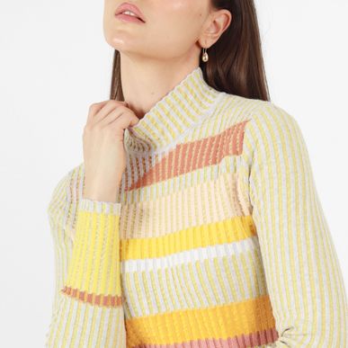 Sweater Cuello Redondo Manga Langa