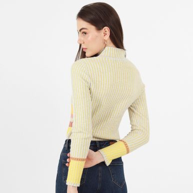 Sweater Cuello Redondo Manga Langa