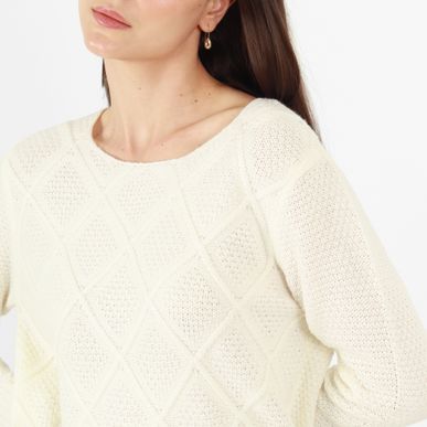 Sweater Cuello Redondo Manga Langa