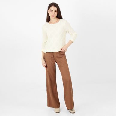 Sweater Cuello Redondo Manga Langa