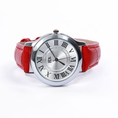 Reloj Redondo Rojo