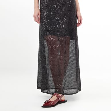 Vestido Cuello V Manga Sisa