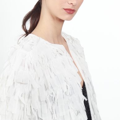 Chaqueta Flecos