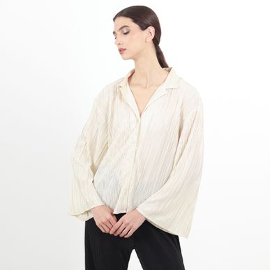 Blusa Cuello Sport Manga Larga