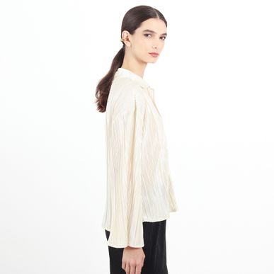 Blusa Cuello Sport Manga Larga