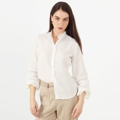 Blusa Cuello Neru Manga Larga