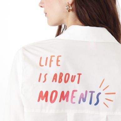 Camisa Moments FDS x JULIANA SANCHEZ