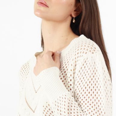 Sweater Cuello Redondo Manga Larga