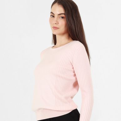 Sweater Cuello Redondo Manga Larga
