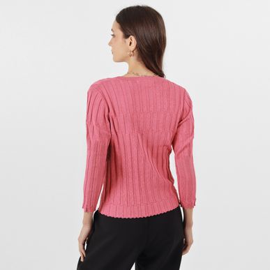 Sweater Cuello Redondo Manga Larga