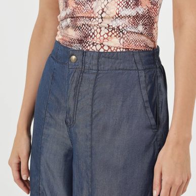 Pantalon Tiro Alto Bota Flare
